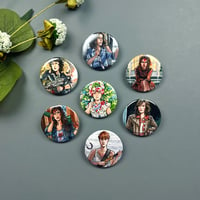 Image 2 of Final Girls Buttons/ Button 4-Pack