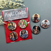 Image 1 of Final Girls Buttons/ Button 4-Pack