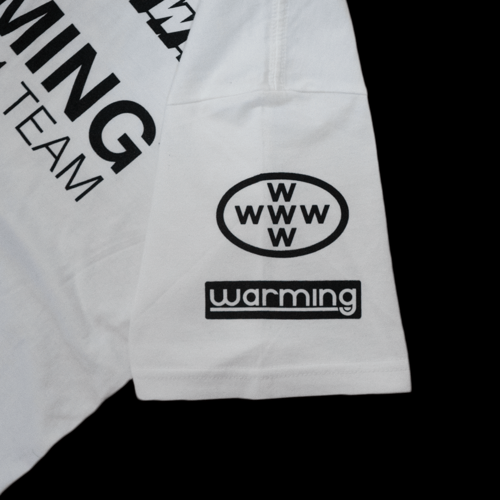 WARMING F1 TEAM TEE (WHITE)