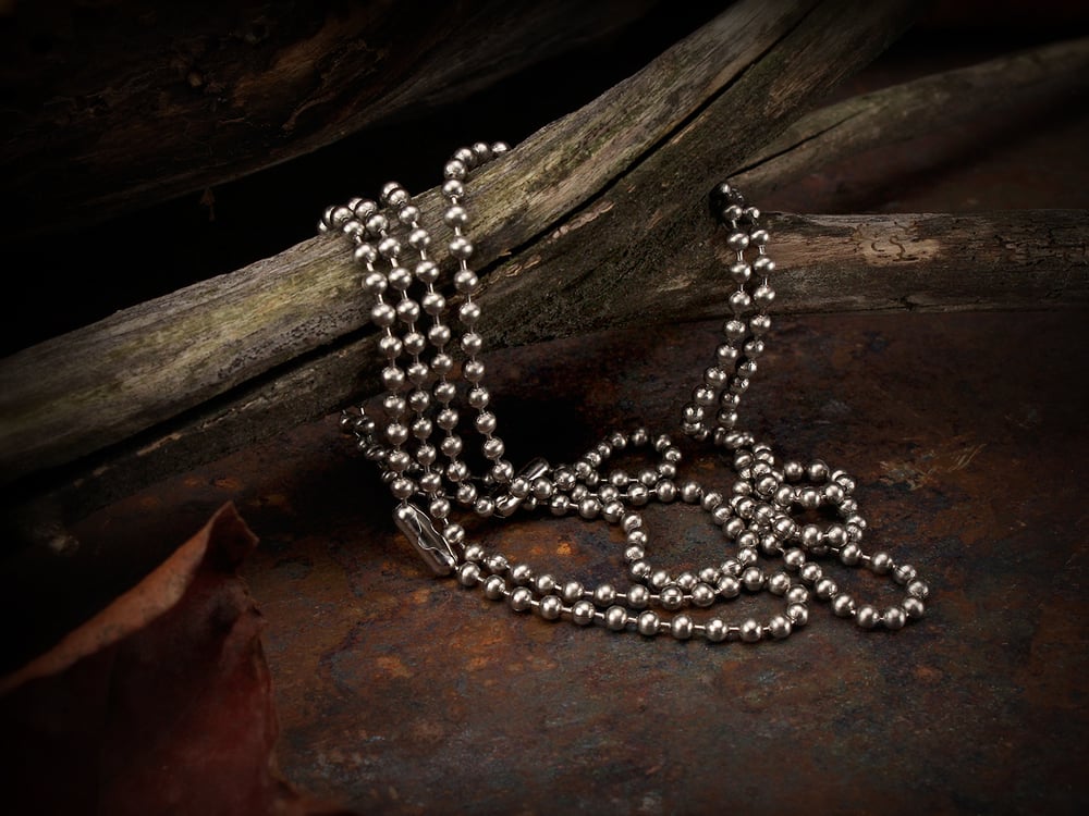 Stainless Steel Ball Chain Necklace - 3.2 mm