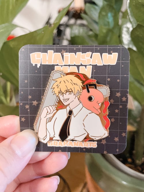 Image of Chainsaw Man Enamel Pins