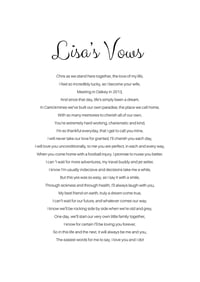 Image 3 of Bespoke rhyming speech/ vows/ reading 