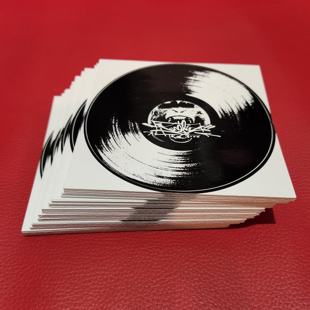 Image of Junglist Vinyl 4" x 4" Sticker Packs