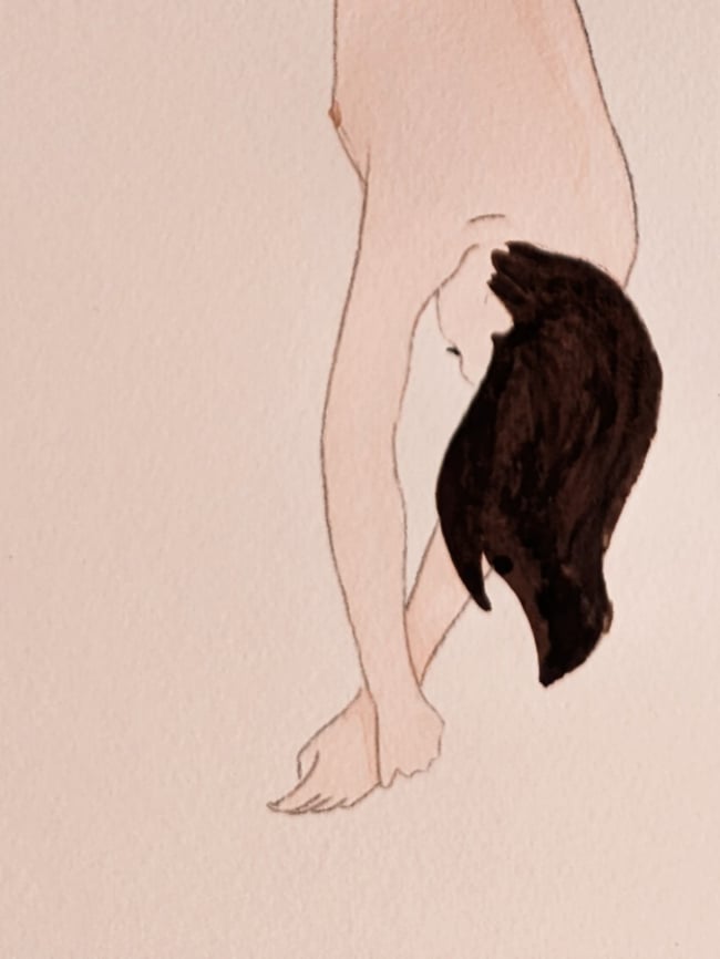 Regina Shibari Watercolor 