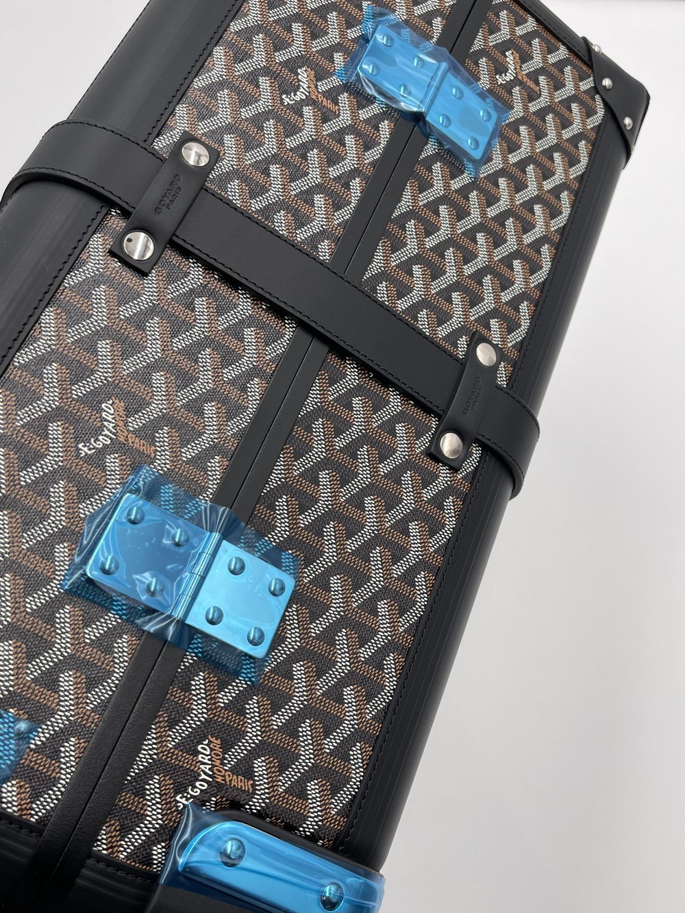 GOYARD BOURGET PM TROLLEY - BLACK