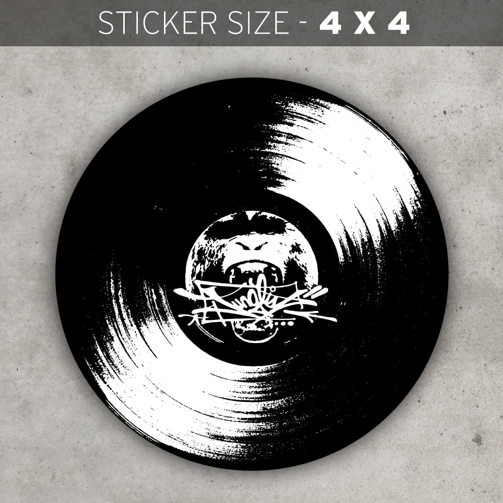 Image of Junglist Vinyl 4" x 4" Sticker Packs