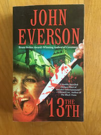 Image 1 of John Everson "The 13th" Mass Market Paperback #AUTOGRAPHED#