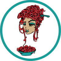 Spaghetti Girl sticker