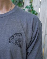 Image 3 of Skycross Tee // Grey