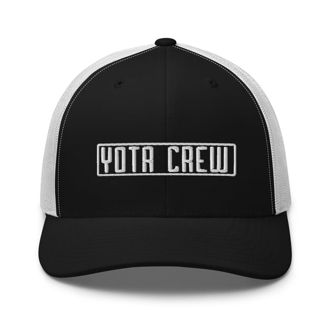 Yota Crew TXT Logo Trucker Cap