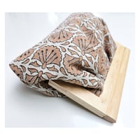 Image 2 of Pleated Linen Clutch