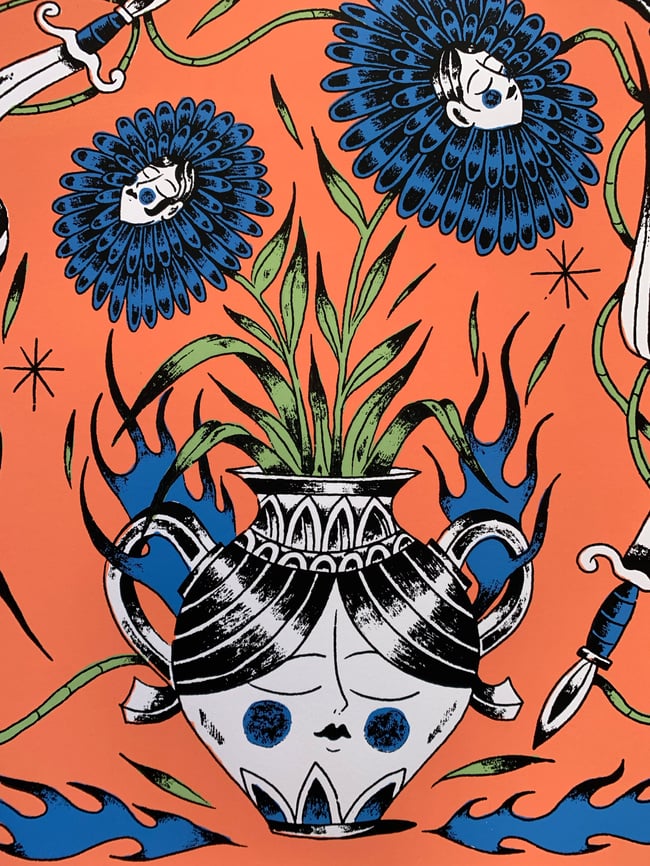 Sérigraphie Casa Mamy x Bouda 