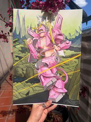Image of Pink Robot