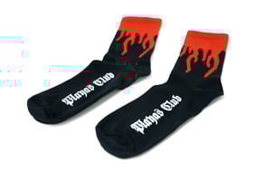 Image of Red flame socks