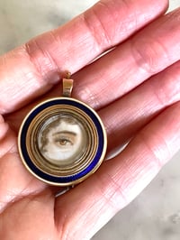 Image 2 of LOVER'S EYE WITH ENAMEL