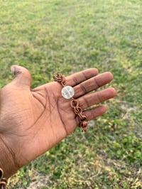 Image 1 of CRACKLED QUARTZ BRACELET