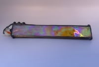 Image 4 of 🔮 Marblescope- 6" Honey+ Handmade Stained Glass Kaleidoscope 🌈