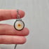 Sterling Silver Floral Dendritic Agate Necklace Image 2