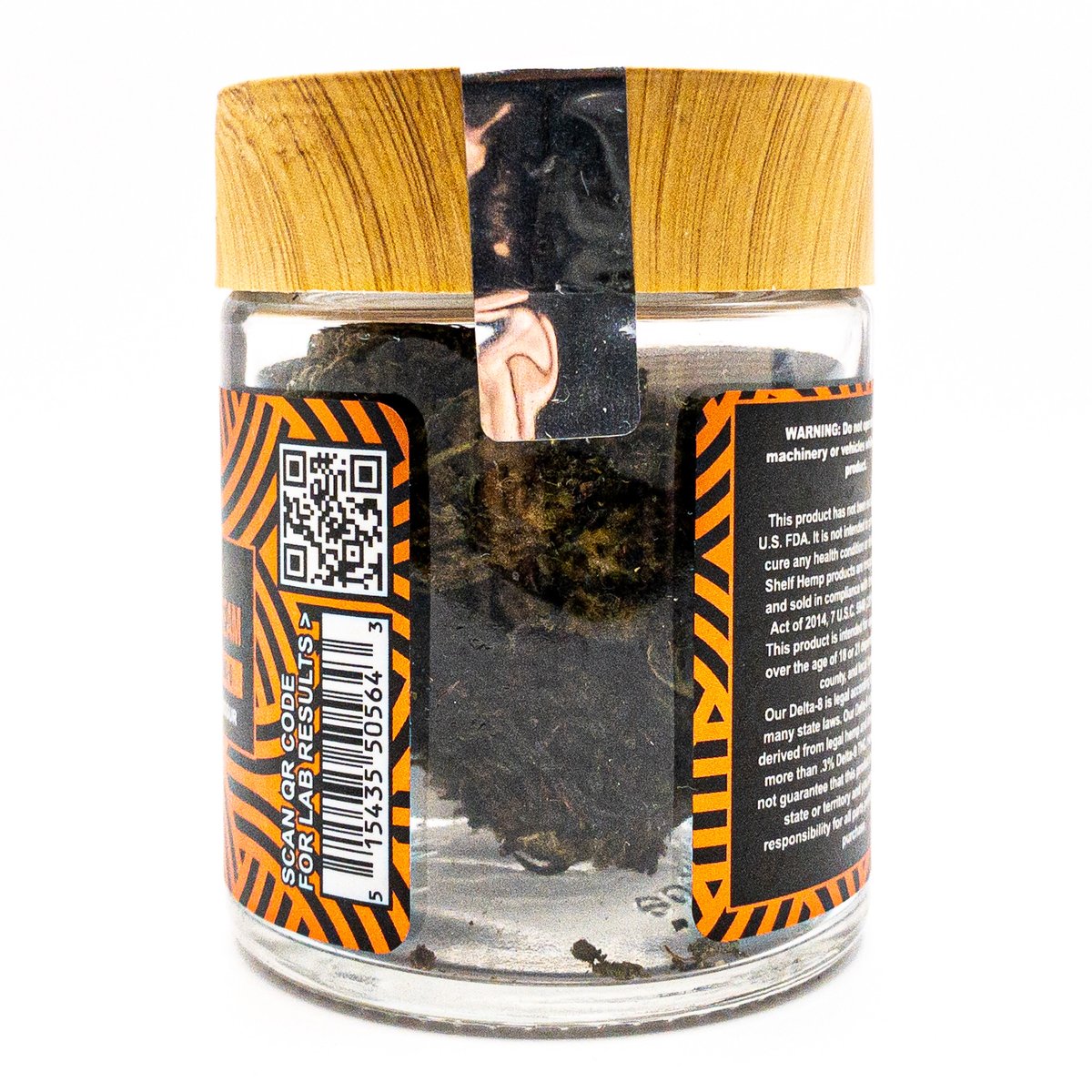 Image of ELIXSSUR [TANGERINE DREAM] THC-O INFUSED PREMIUM HEMP FLOWER JAR