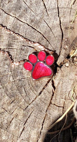 Image of I needed a hand, I found your paw -Necklace  