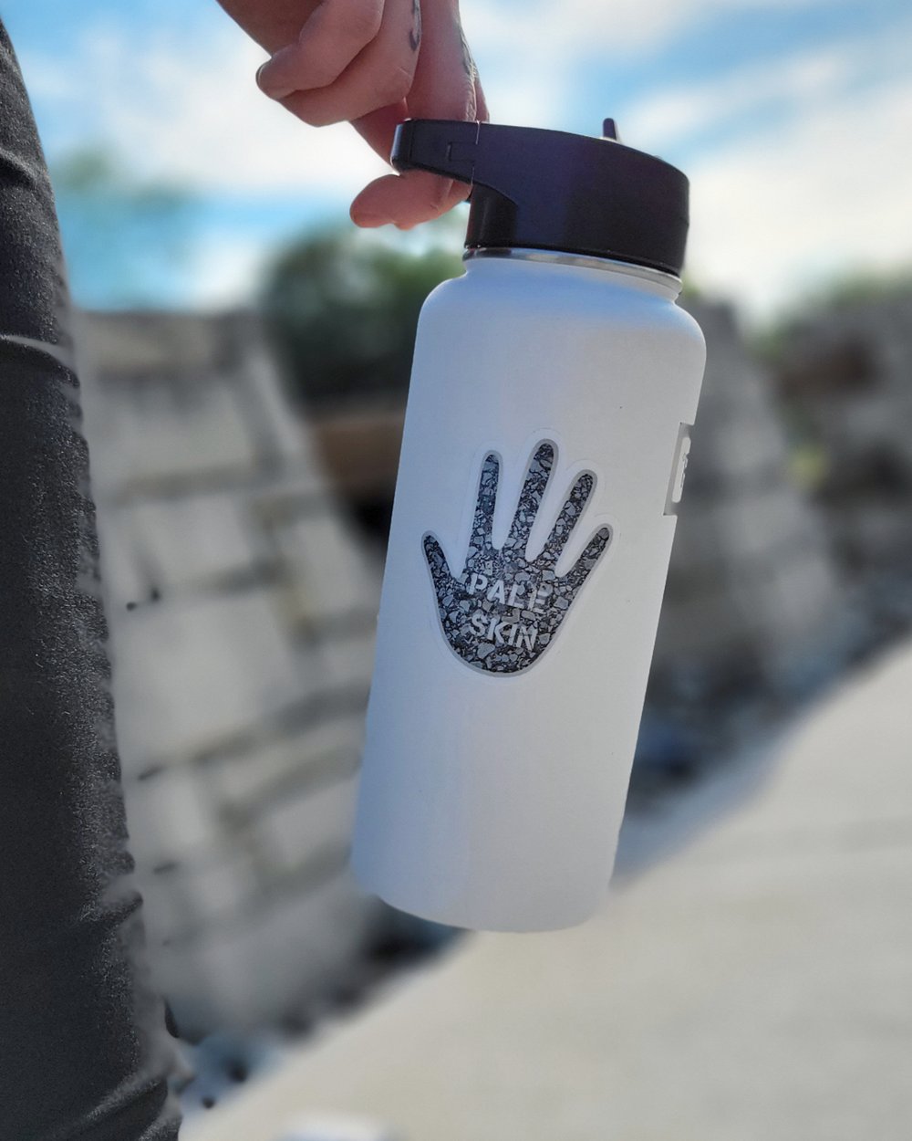 'PALE SKIN' STICKER