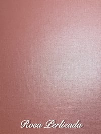 Rosa Perlizado Textured Cardstock 