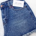 Elena Rhinestone Shorts