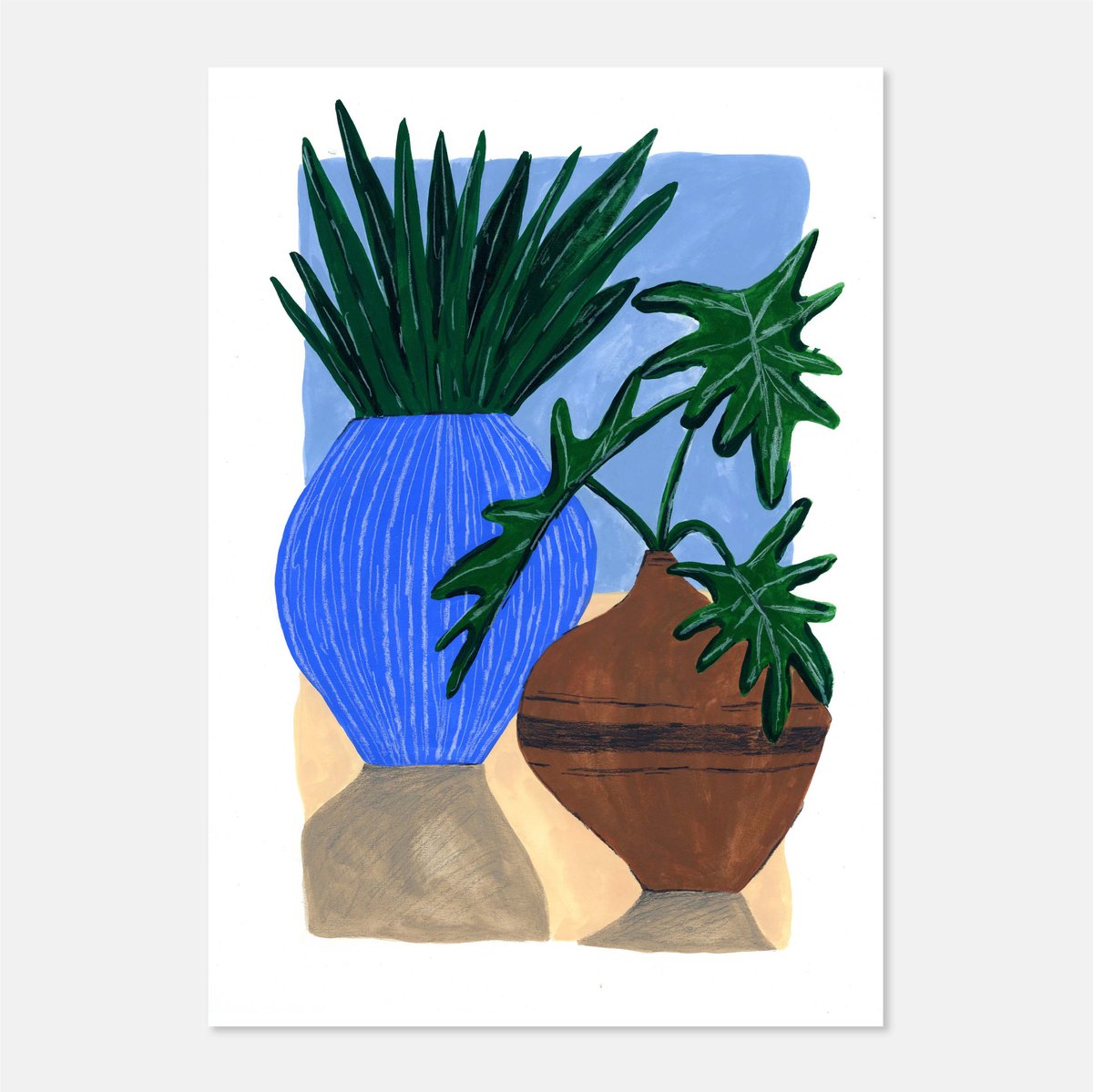 Image of Plant still life - Original painting