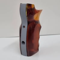 Image 3 of Anders Replicant Blaster Grips Clear Amber SECONDS