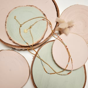 Image of Collier Mia pastel