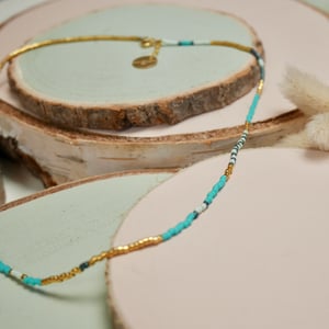 Image of Collier Mia aigue-marine