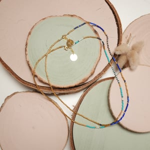 Image of Collier Mia aigue-marine