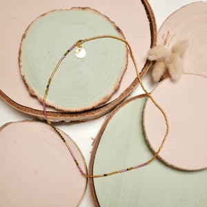 Image of Collier Mia lilas