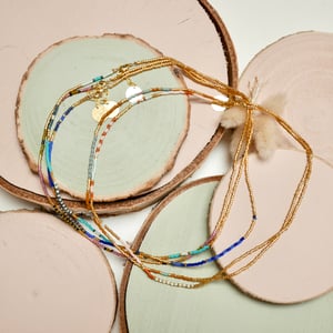 Image of Collier Mia lilas