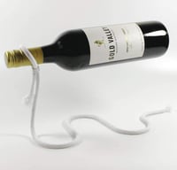 Image 2 of White Magic Suspending Rope Wine Holder