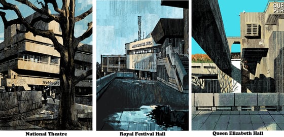 Image of South Bank Centre Prints