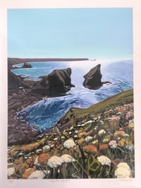 Image 2 of 'NORTH CLIFFS' PRINT