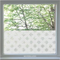 Image 1 of Fensterfolie mit Blümchen