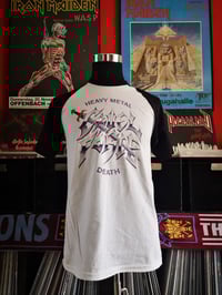 Image 2 of Heavy Metal Death Baseball Shirt 