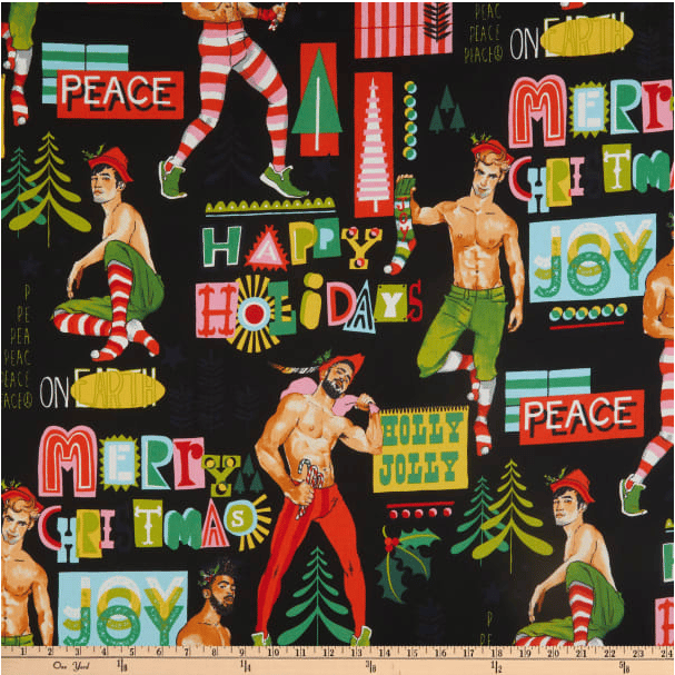 Image of Santa's Helper Black Shade 30cm