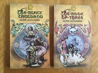 Image 1 of Lloyd Alexander "The Back Cauldron" AND "The Book of Three" Mass Market PB, 1973 Editions.