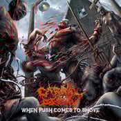 Image of Official Carnal Decay “When Push Comes to Shove” Red Vinyl EP!!