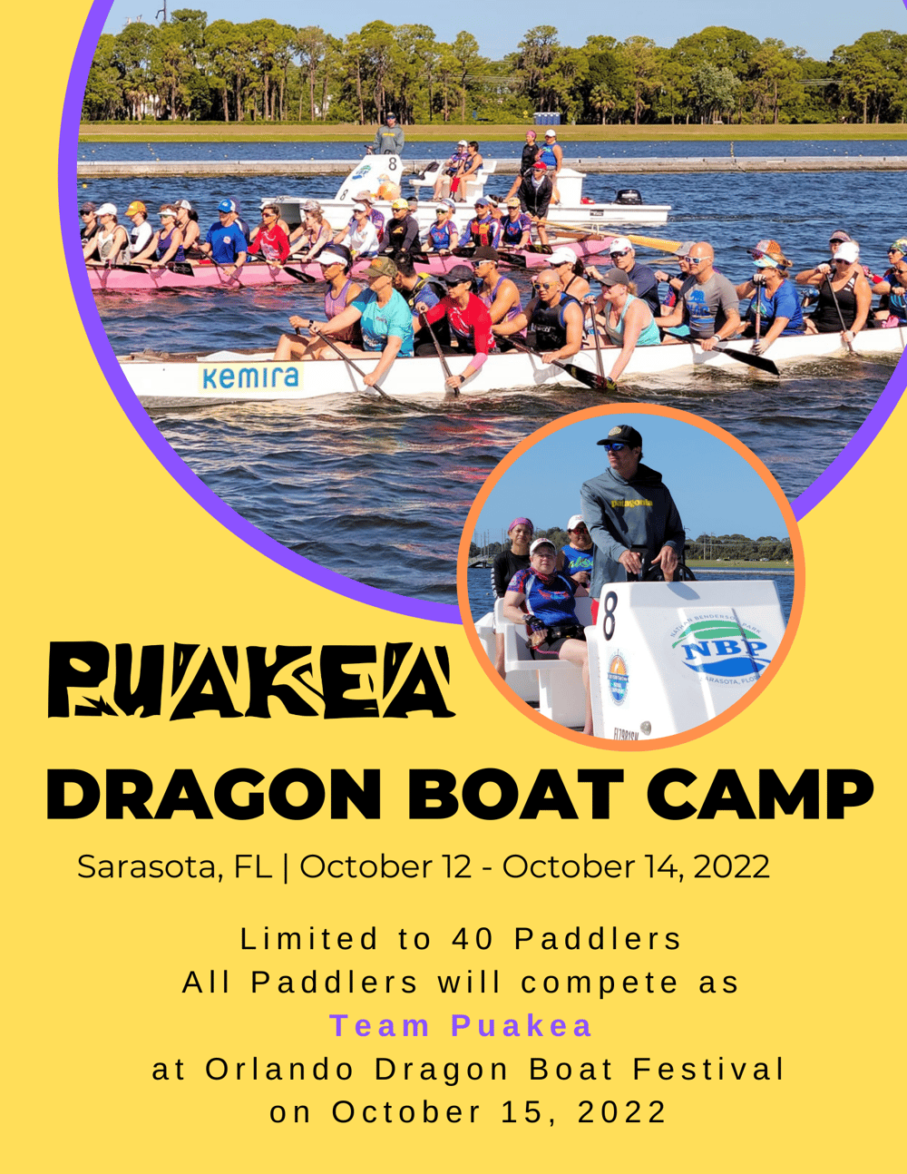 Image of Dragon Boat October Camp 2022