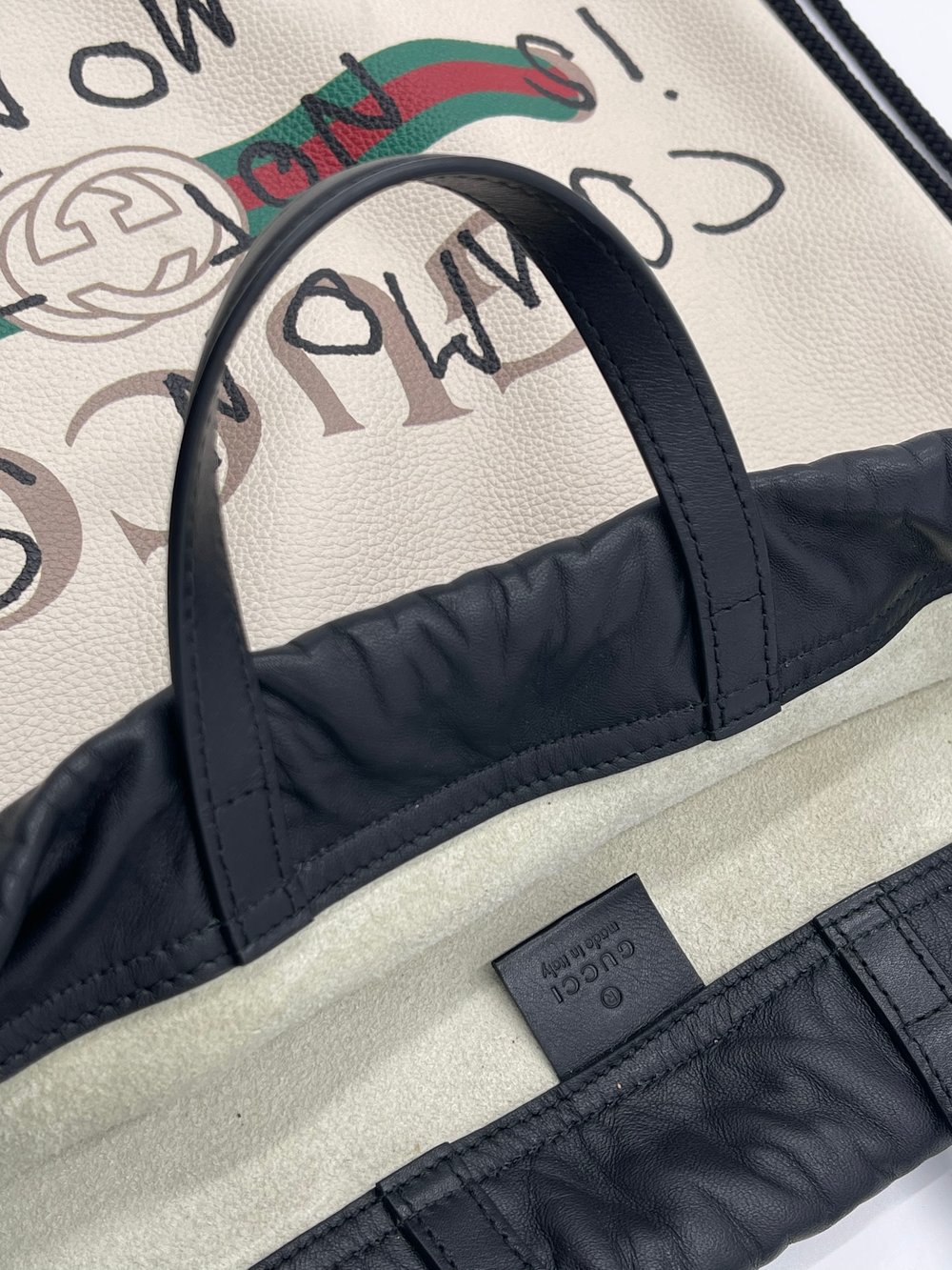 Gucci Leather Tote/Backpack 