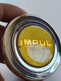 Image 2 of IMPUL Gold Sparkle ✨ Horn Button 