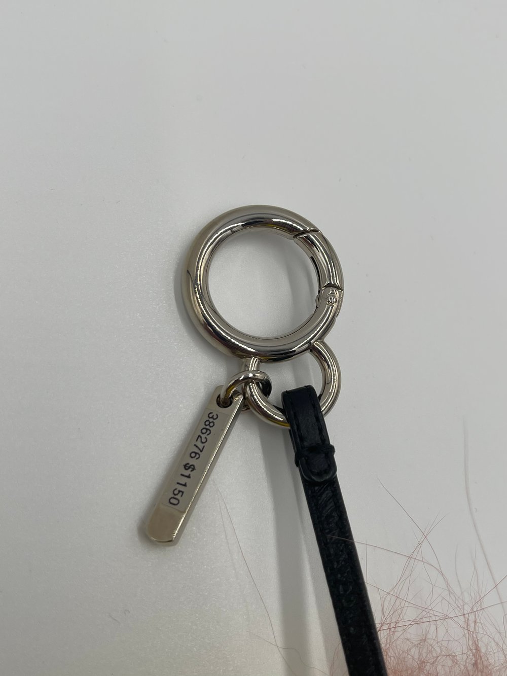 Fendi Karlito Karl Lagerfeld Fur keychain 