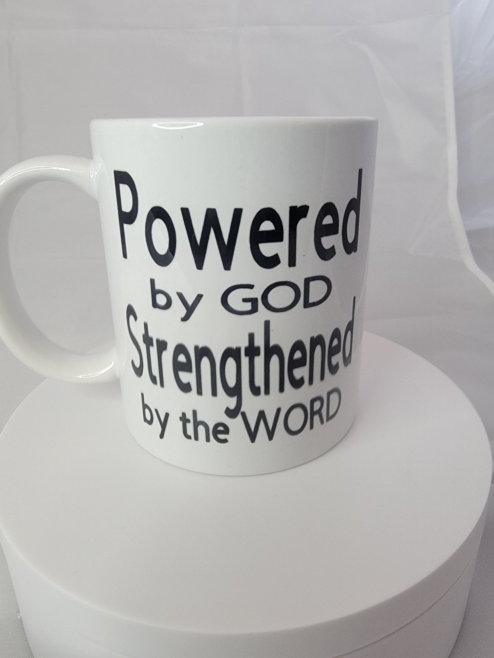 'Powered/Prayer 12oz mug (Gift Set)