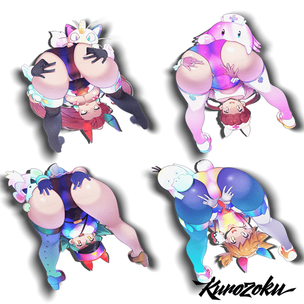 Image of Partial Holo Bunny PokeWaifus