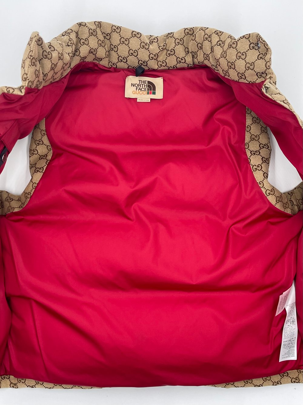 Gucci X North Face Gucci Puffer Vest In XL And XXL