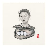 Image 1 of The Oyster – Archival Art Print